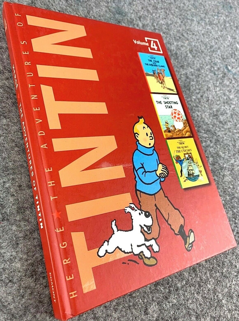 Egmont 2011 A5 3 in 1 Tintin Book Collection Full Set BUY INDIVIDUALLY