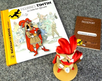 Figurine TINTIN Collection officielle n° 74 »RACKHAM LE ROUGE