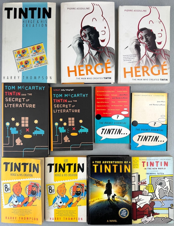Factual Tintin/herge Book Collection X13 His Creation/breaking