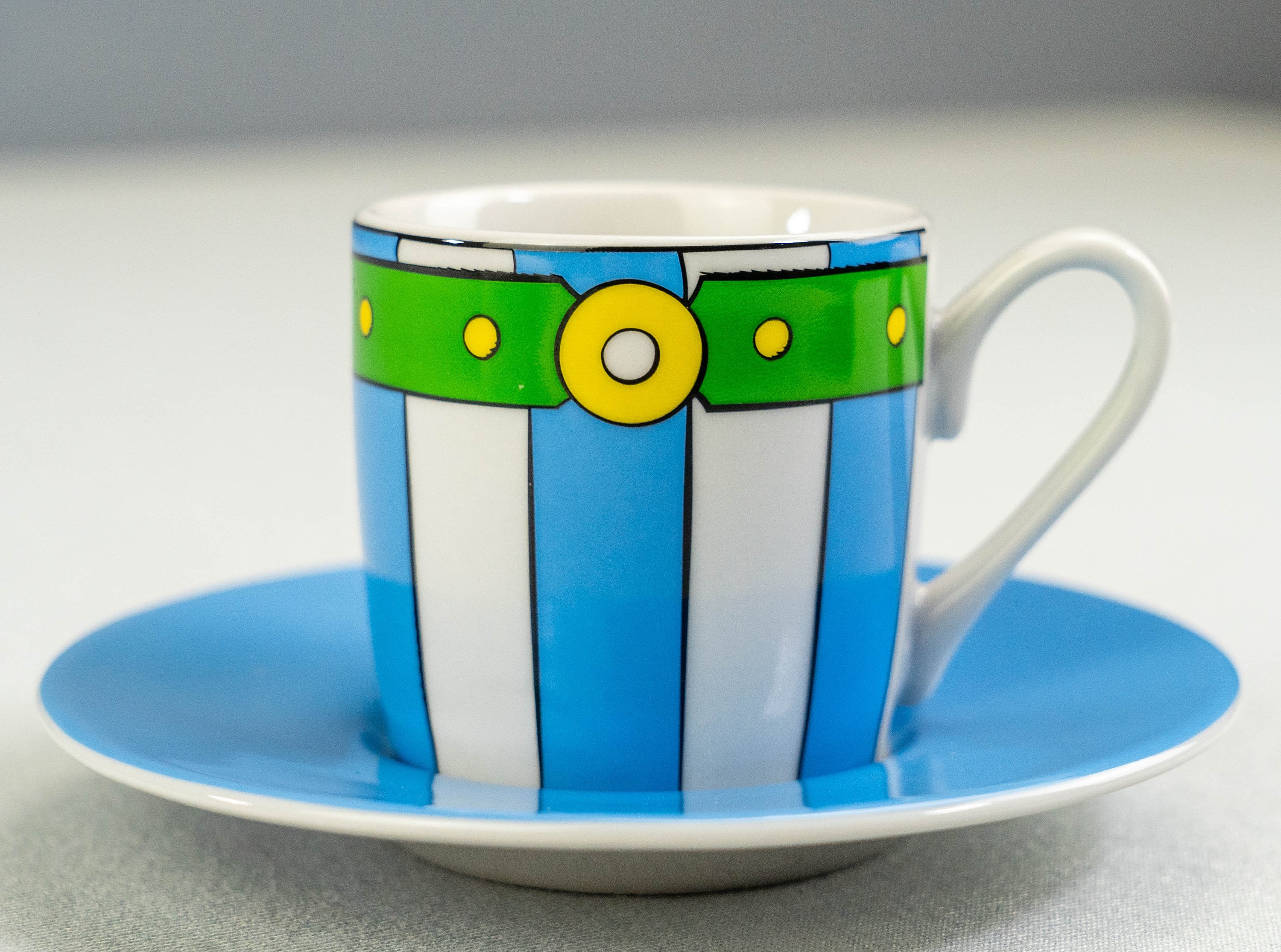 Könitz Espresso Coffee Cup/mug: Obelix Pants! 85ml Asterix