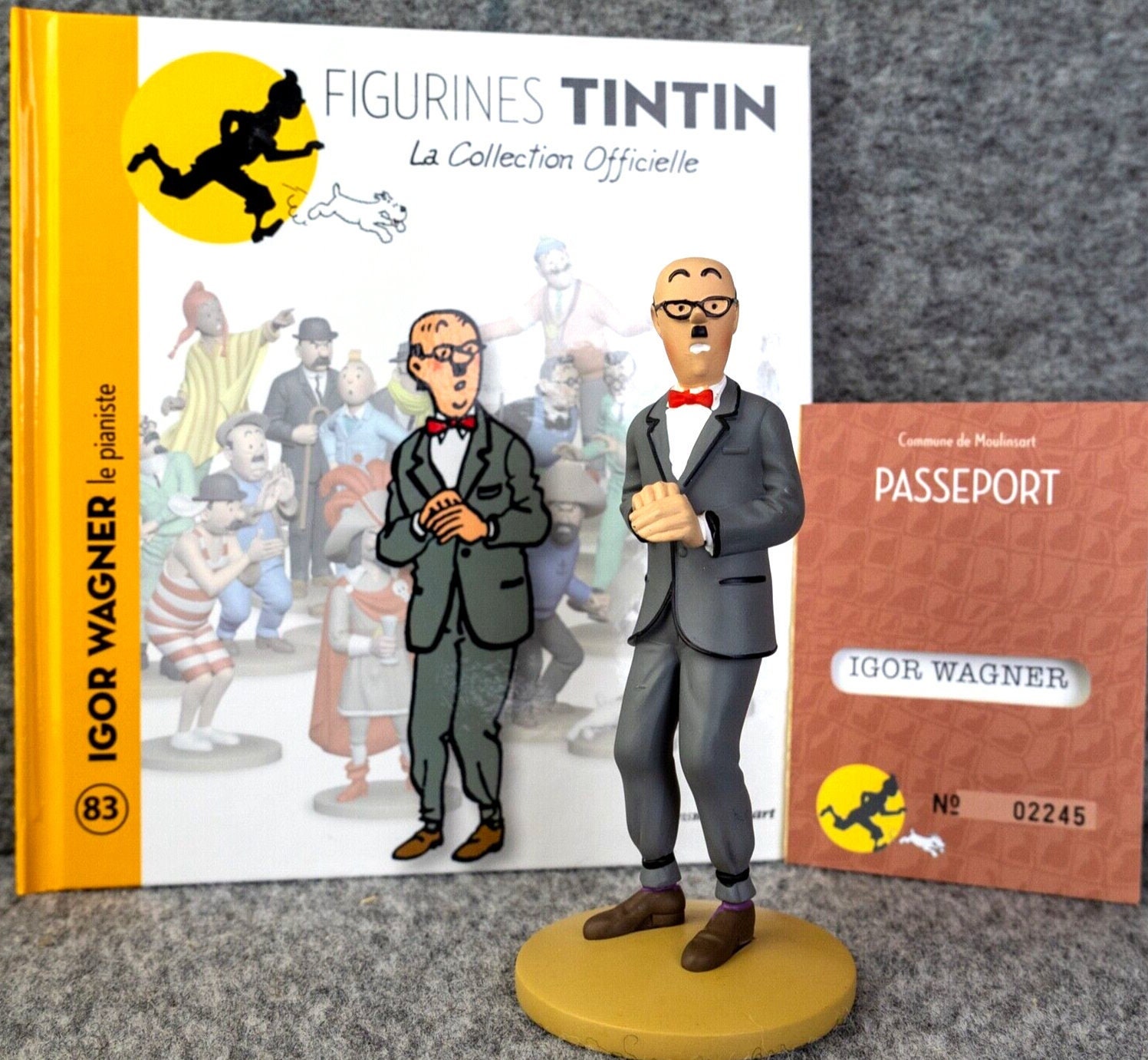 Tintin Figurine Officielle # 83 Igor Wagner: Castafiore Emerald