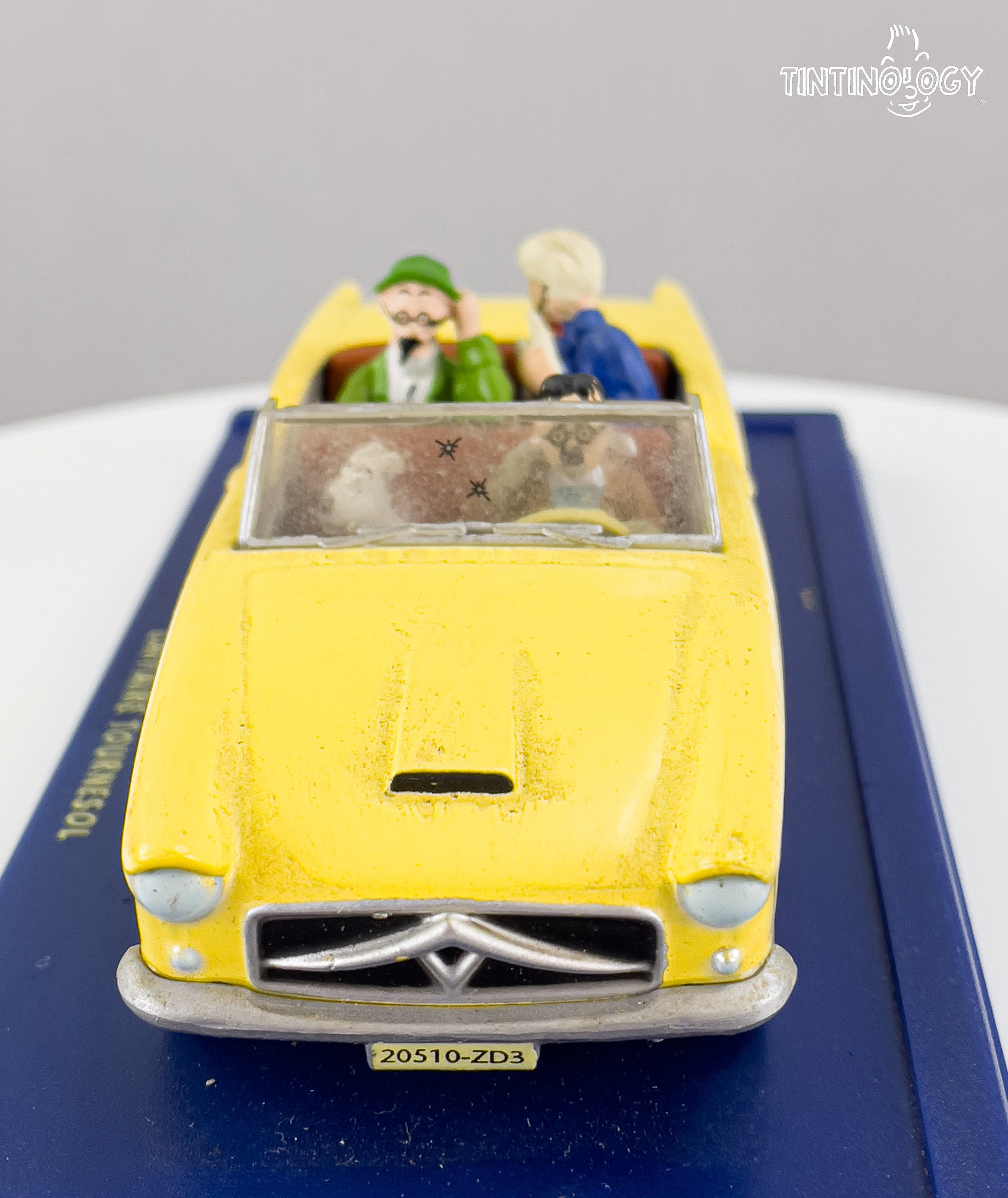 ATLAS TINTIN CAR # 16 La Bordure - Calculus Affair Herge Model Car
