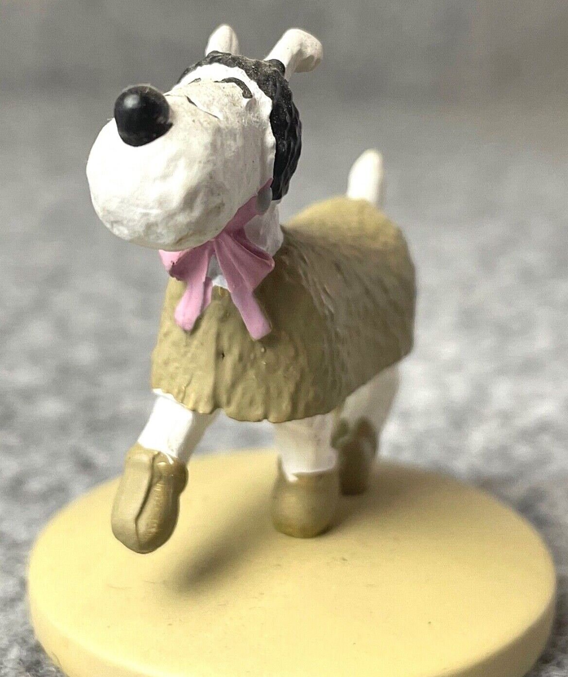Figurine Tintin N°61 : Milou En Manteau De Fourrure (Occasion)