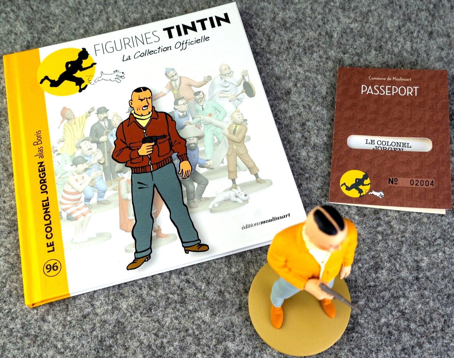 Tintin Figurines Officielle # 96 Colonel Jorgen: Explorers on the Moon ...