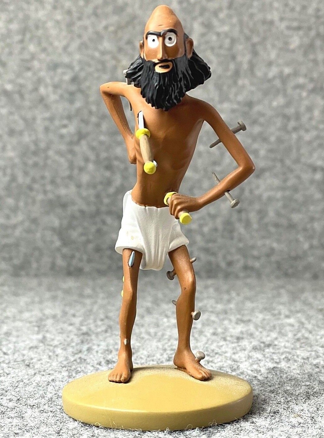 Tintin Figurines Officielle 107 Fakir Cipacalouvishni Model ML Resin Figure  -  Denmark