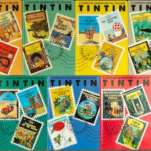 Tintin 3 in 1 Uk Methuen HB Edition Books #1 - 7 2000s BUY INDIVIDUALLY