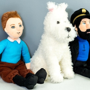 Adventures of Tintin Movie Ty Beanie Baby Plush Soft Toys BUY INDIVIDUALLY Tintin