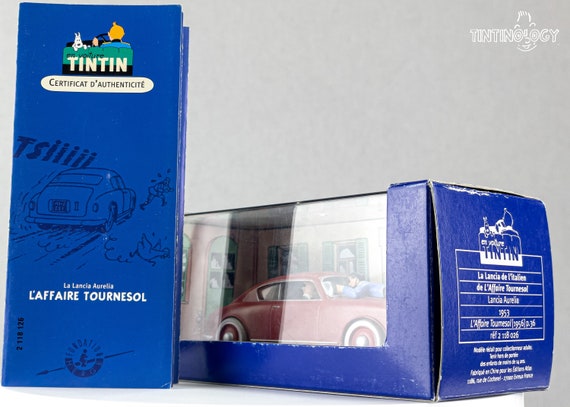 ATLAS TINTIN CAR # 26 Lancia Aurelia - the Calculus Affair Herge
