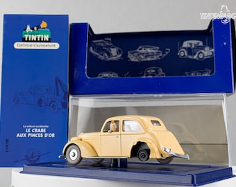 アトラス タンタンの冒険 車 #23 壊れた車 - カニの金の爪 エルジェモデル 1/43スケール