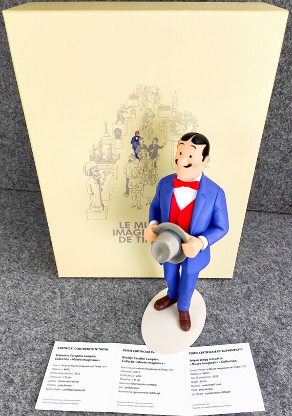 Statuette Moulinsart 46013 Jolyon Wagg - Musee Imaginaire 2019
