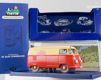 アトラス タンタンの冒険 車 #32 VW フォルクスワーゲン コンビ - 微積分事件 エルジェ モデルカー 1/43 スケール