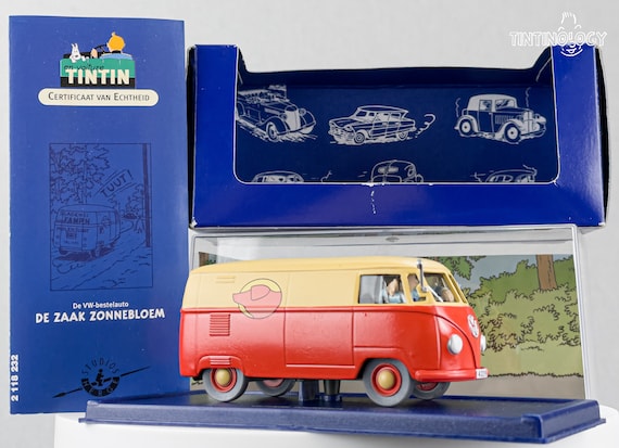 Camionnette Sanzot - Tintin Et L'Affaire Tournesol - Moulinsart 1/24ème - Neuve Sous Blister