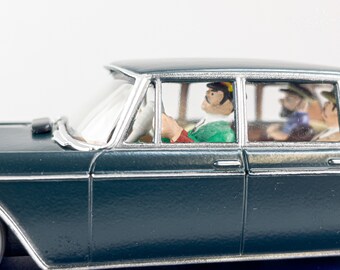 ATLAS TINTIN Car # 11 Government Limo - Picaros Herge Model