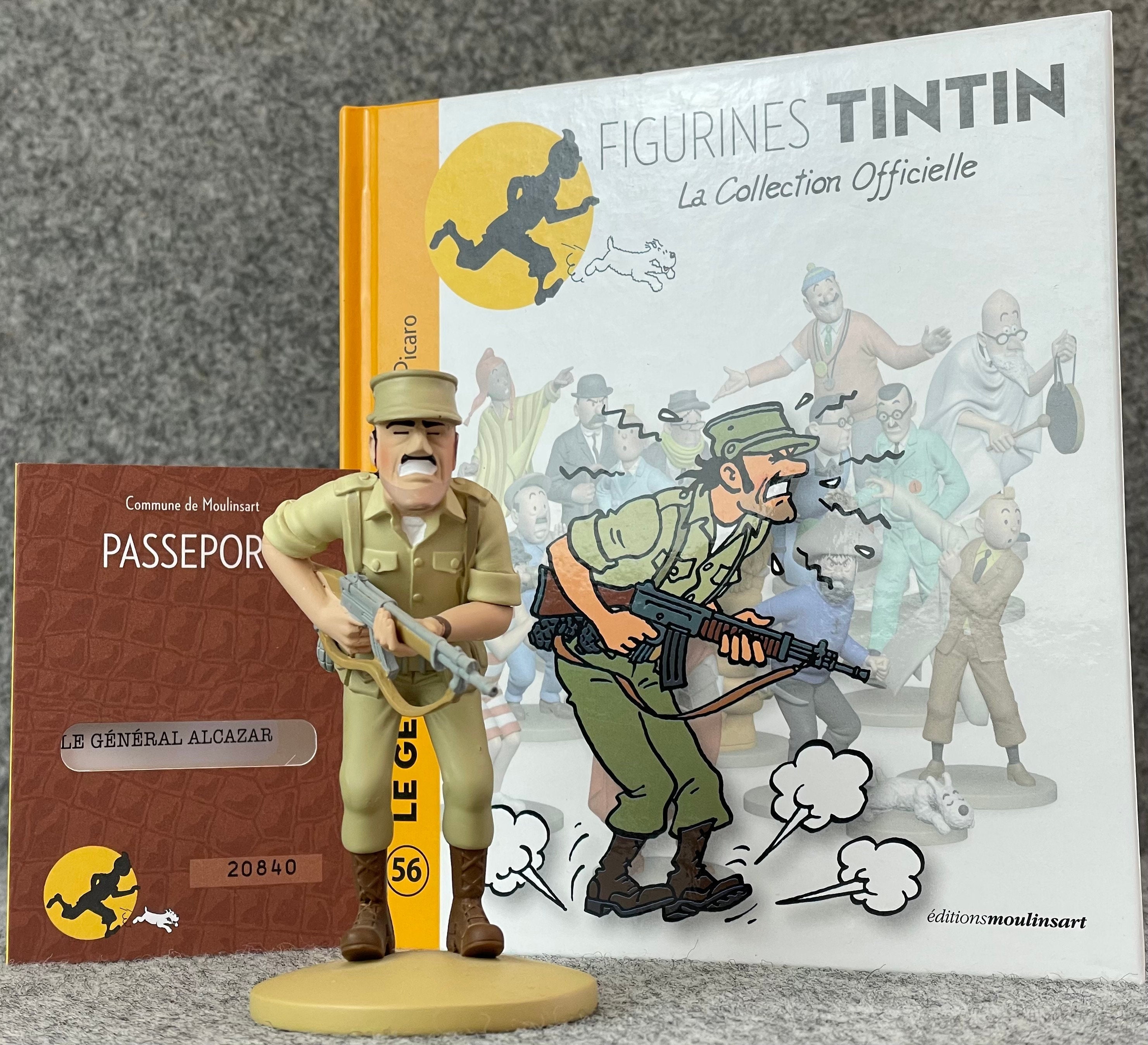 Tintin Figurine Officielle # 56 Army Alcazar: Picaros Herge Model