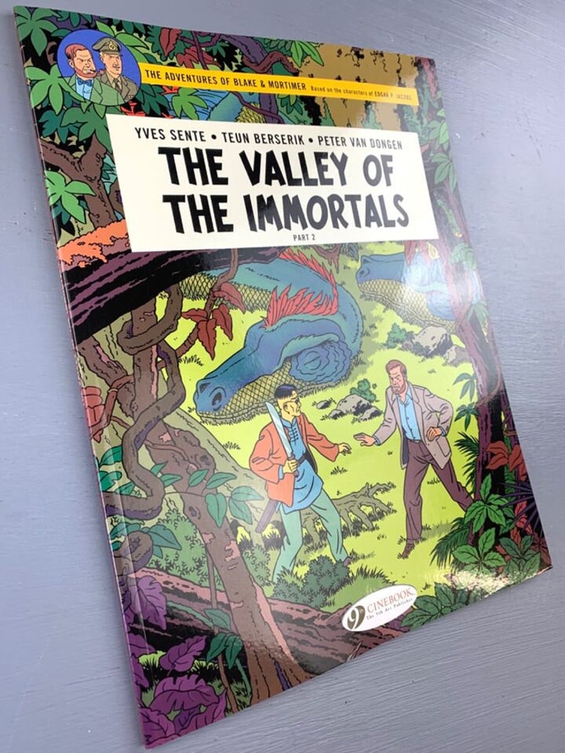 Blake & Mortimer Paperback Comic Collection Bücher 19 bis 27 : Cinebook UK Editions EINZELN KAUFEN 26 Valley Immortal 2
