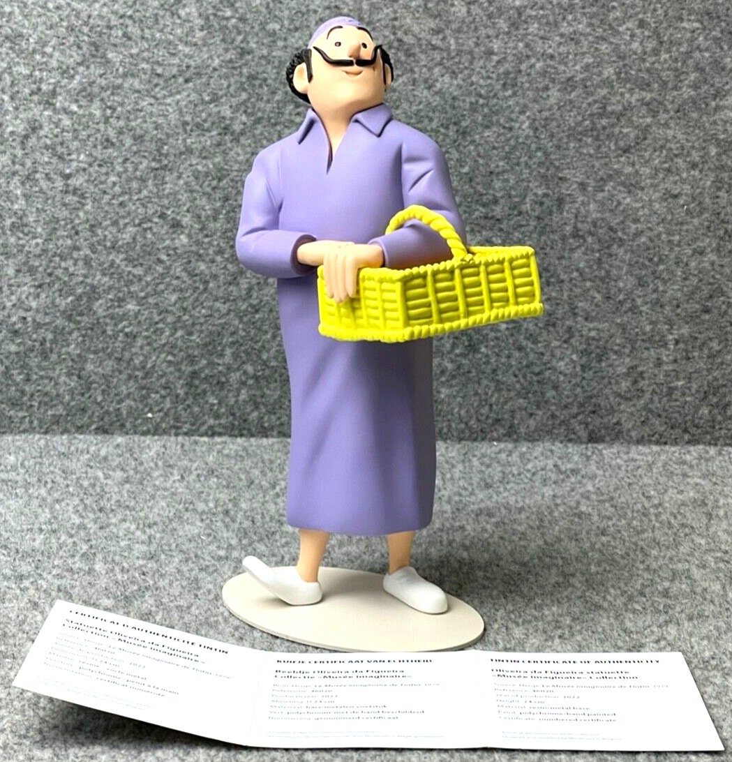 Statuette Oliveira Da Figueira - Collection Le Musée Imaginaire - Tintin Moulinsart