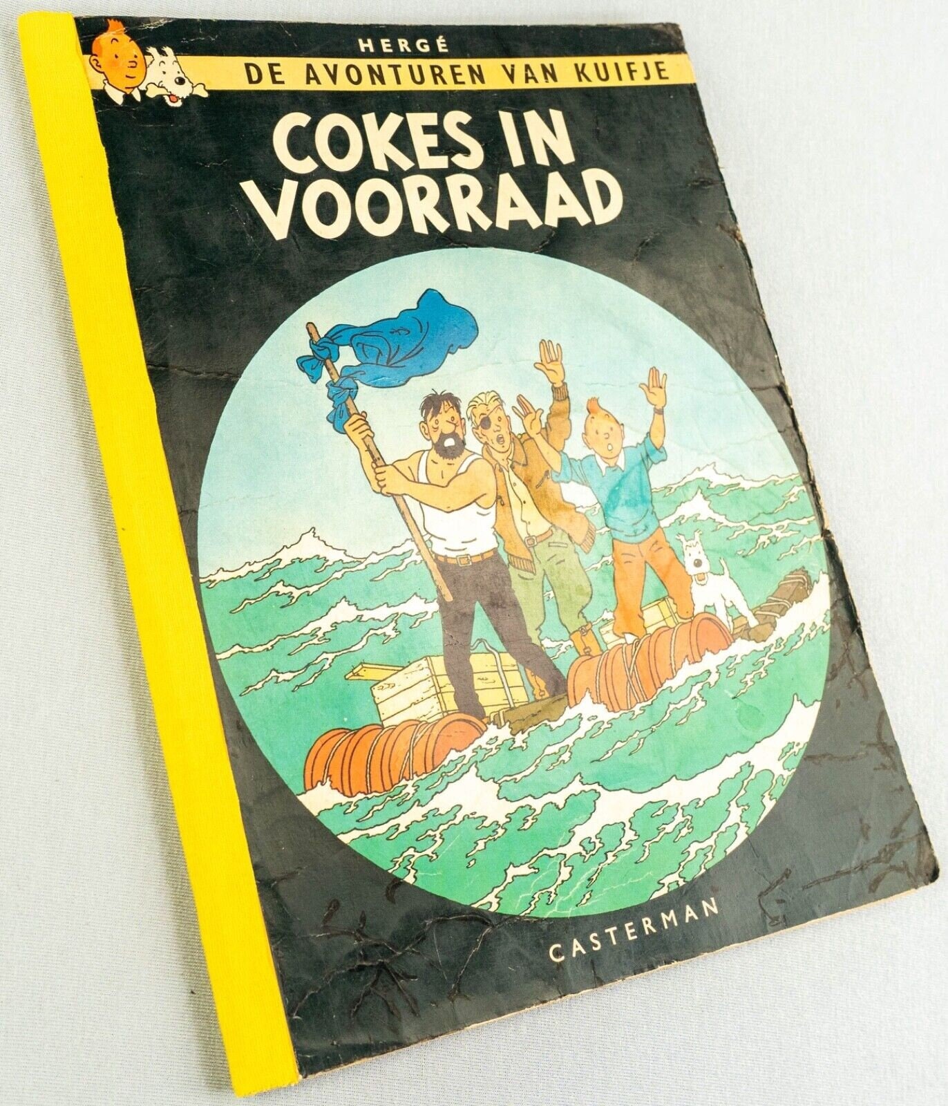 Kuifje: Cokes in Voorraad 1963 Casterman Early Dutch Paperback Edition  Tintin by Herge - Etsy, image size:1372x1600