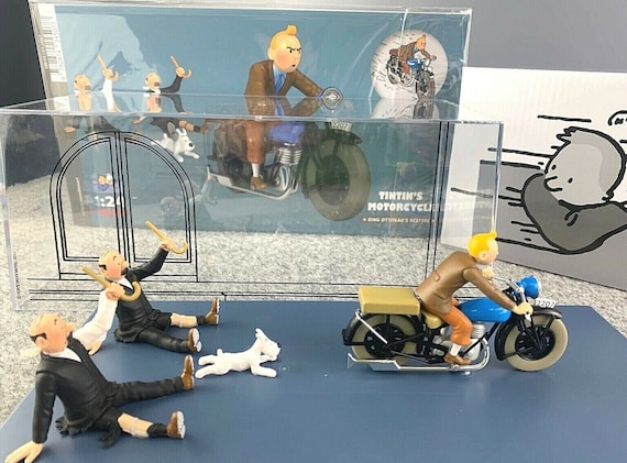 VOITURE TINTIN 1/24 29970 Thomsons & Motorbike: Ottokars Sceptre