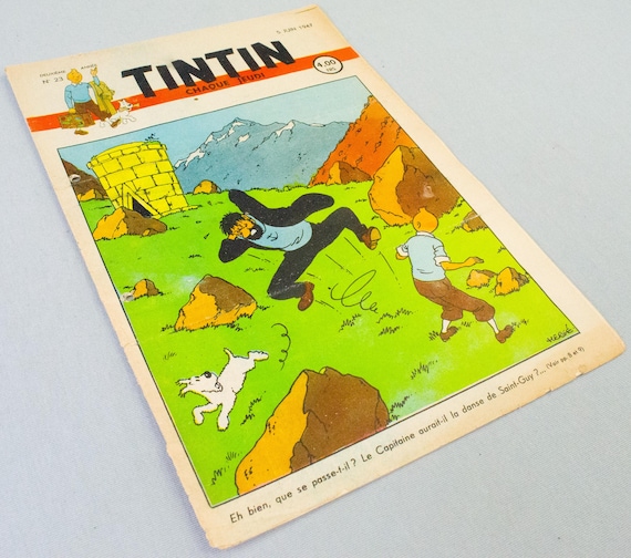 Journal Tintin Issue 23 1947: Herge Cover Edition Originale