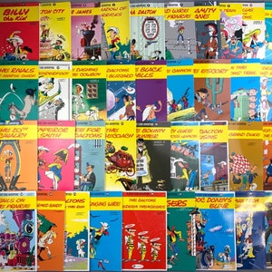 Lucky Luke Cinebook Paperback Comic Book Collection UK 1-19 BUY
