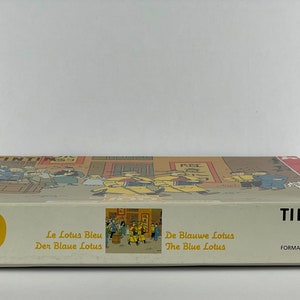 Cube Articulé Puzzle Tintin Hergé - Le Lotus Bleu, Sous Blister Neuf