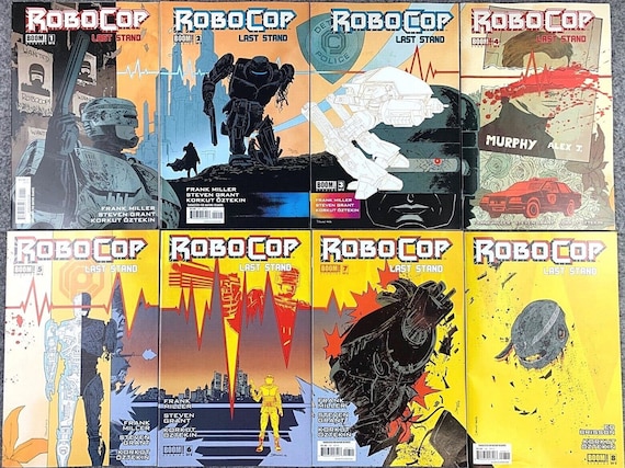 Robocop: Last Stand by Boom Comics 2014 Set of 8 BUY INDIVIDUALLY