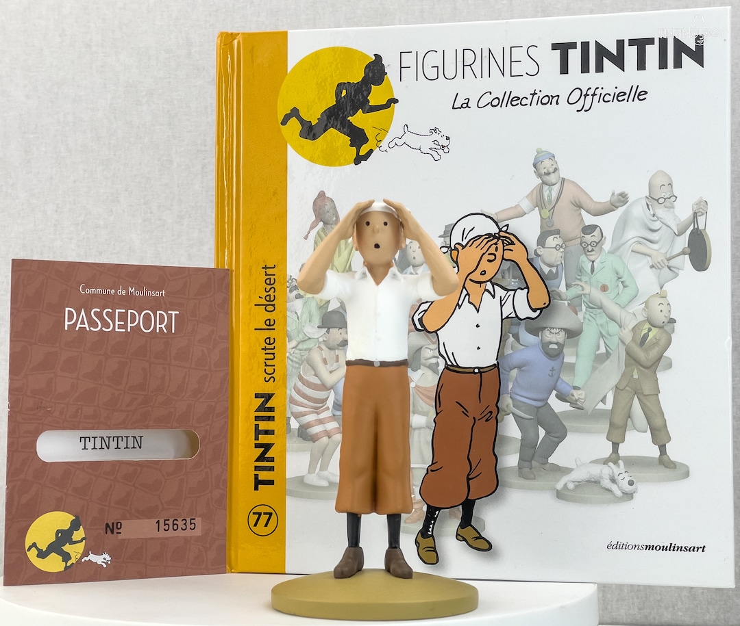 Tintin Figurine Officielle 77 Desert Tintin Crab Golden Claws Model — free download