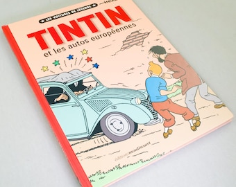 Tintin et Les Autos Europeennes- French HB 2022 Tintin/Imaginatio Edition Book