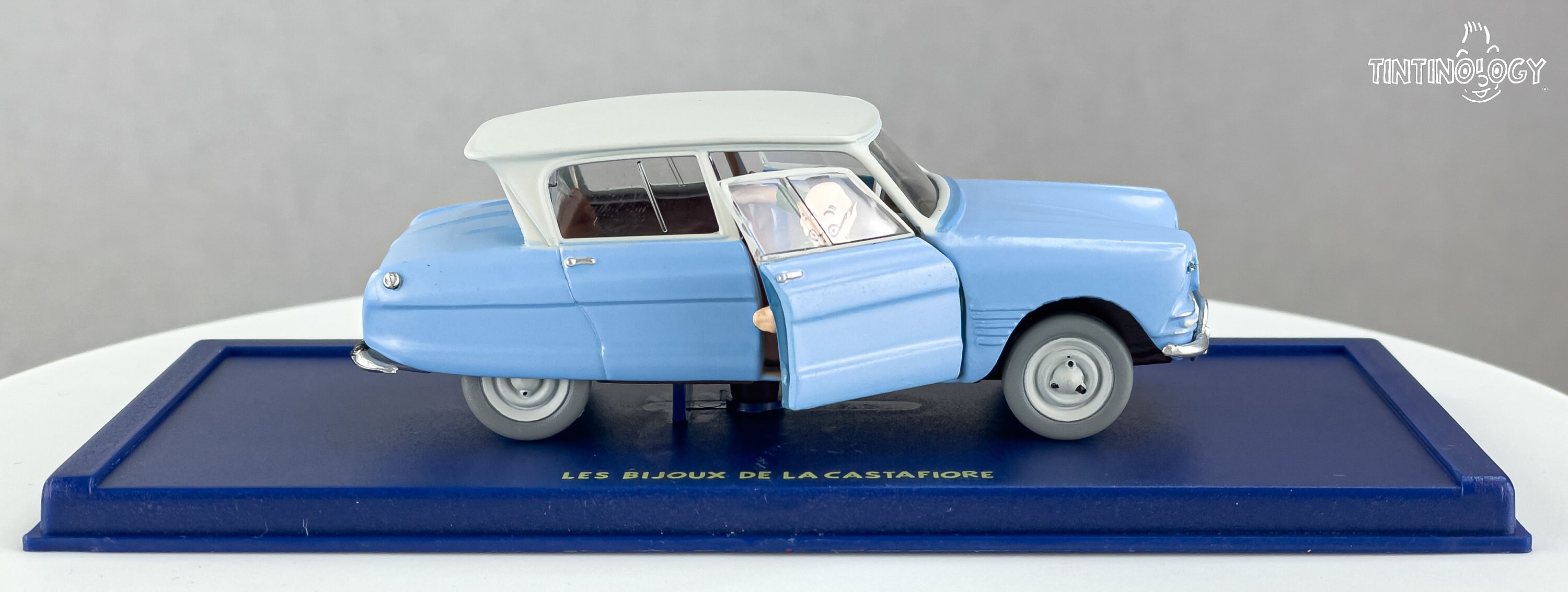 Voiture Miniature 1/43 Tintin - Citroën Ami 6 