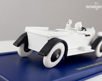 Tintin - voiture 1:24 - La Mercedes 15/70 Torpedo de Tintin au pays des