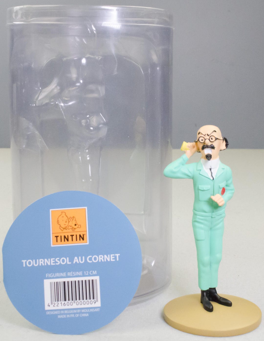 Tintin Figurine Moulinsart 42216 Professeur Tournesol Au Cornet