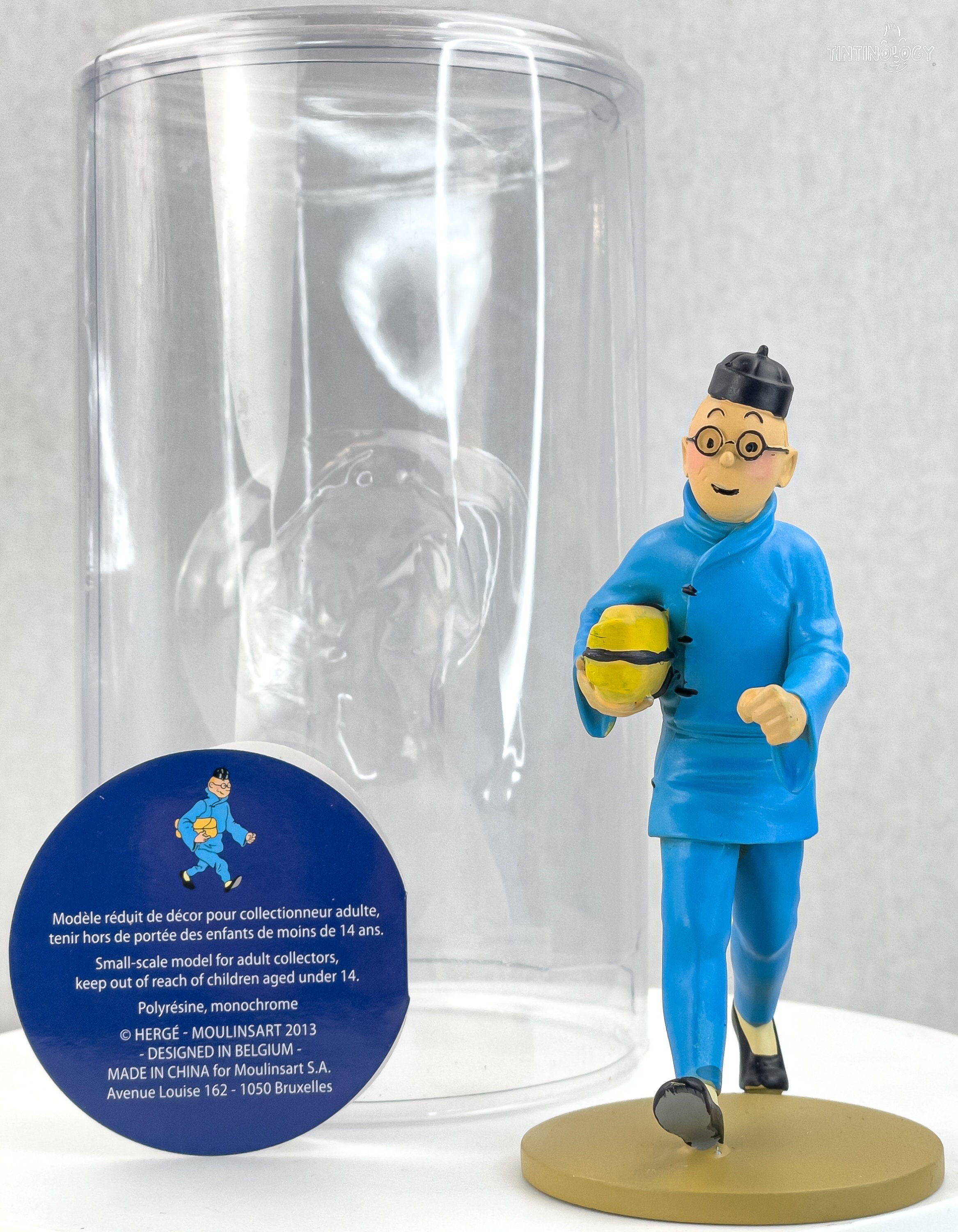 LTD RELEASE Tintin Figurine Moulinsart 42251 Tintin Carrying