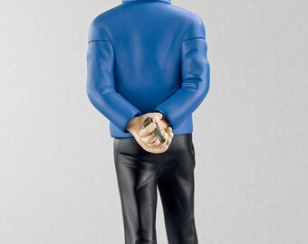 Figurine Capitaine Haddock – Le Musée Imaginaire Tintin – Résine, Réf 46008, Neuve