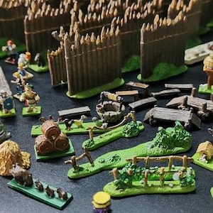 Village Gaulois Asterix Plastoy 2004 Atlas