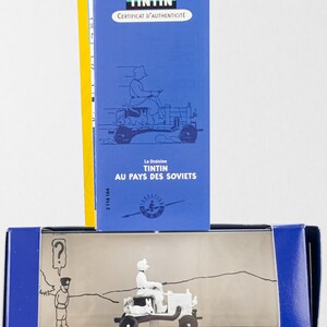 Tintin Hergé Voiture Atlas La Draisine De Tintin Au Pays Des Soviets N64