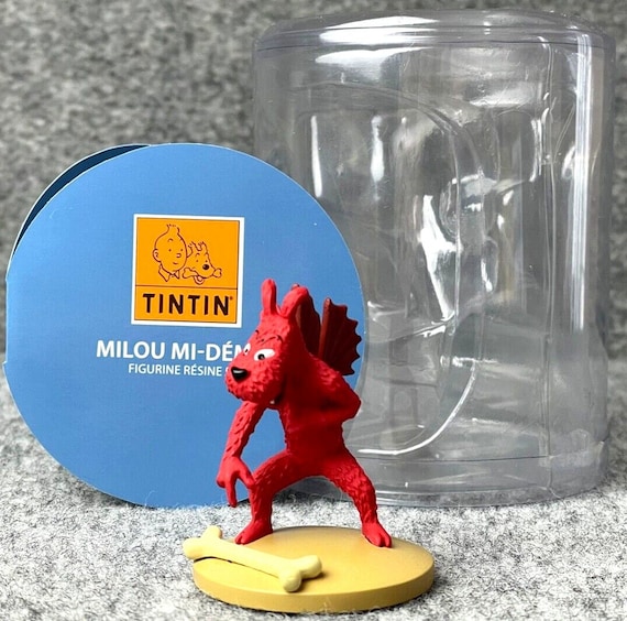 Tintin Figurine Moulinsart 42236 Devil Snowy: Tibet 5cm Officielle Figure  51 