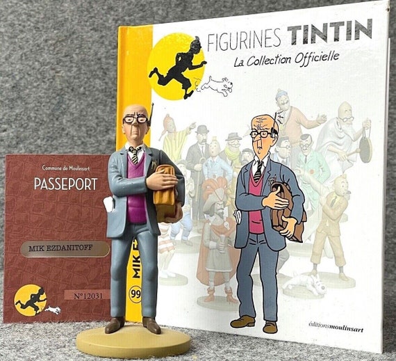 Tintin Figurine Officielle #99 Mik Kanrokitov: Flight 714 to