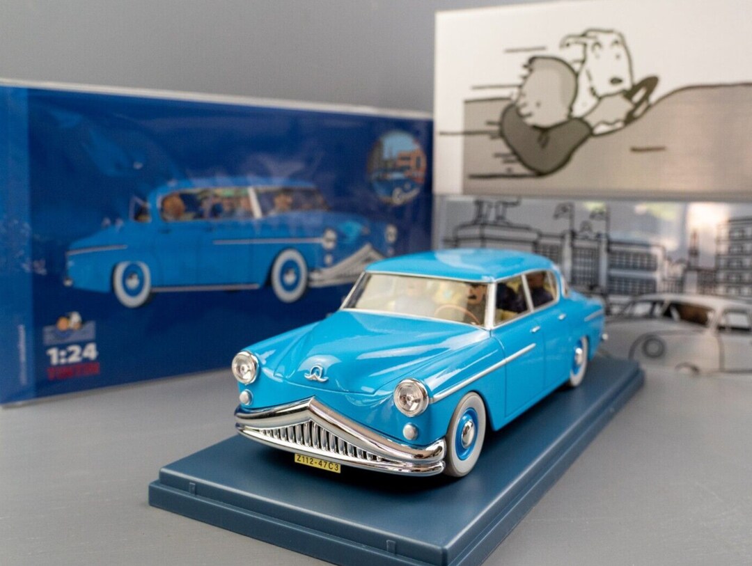 VOITURE TINTIN 1/24 29934 the Interpreters Car: Calculus Affair