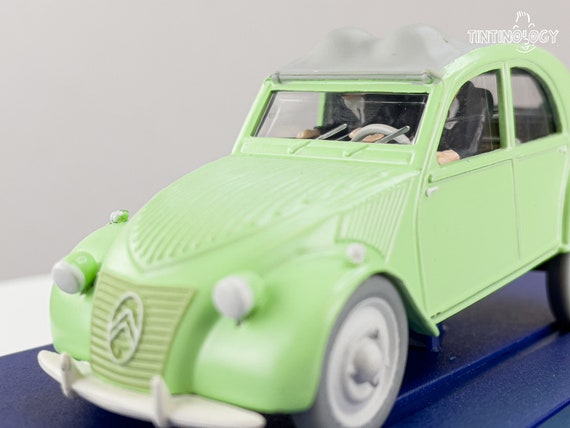 ATLAS TINTIN Car # 6 Citroen 2CV - Calculus Affair Herge Model