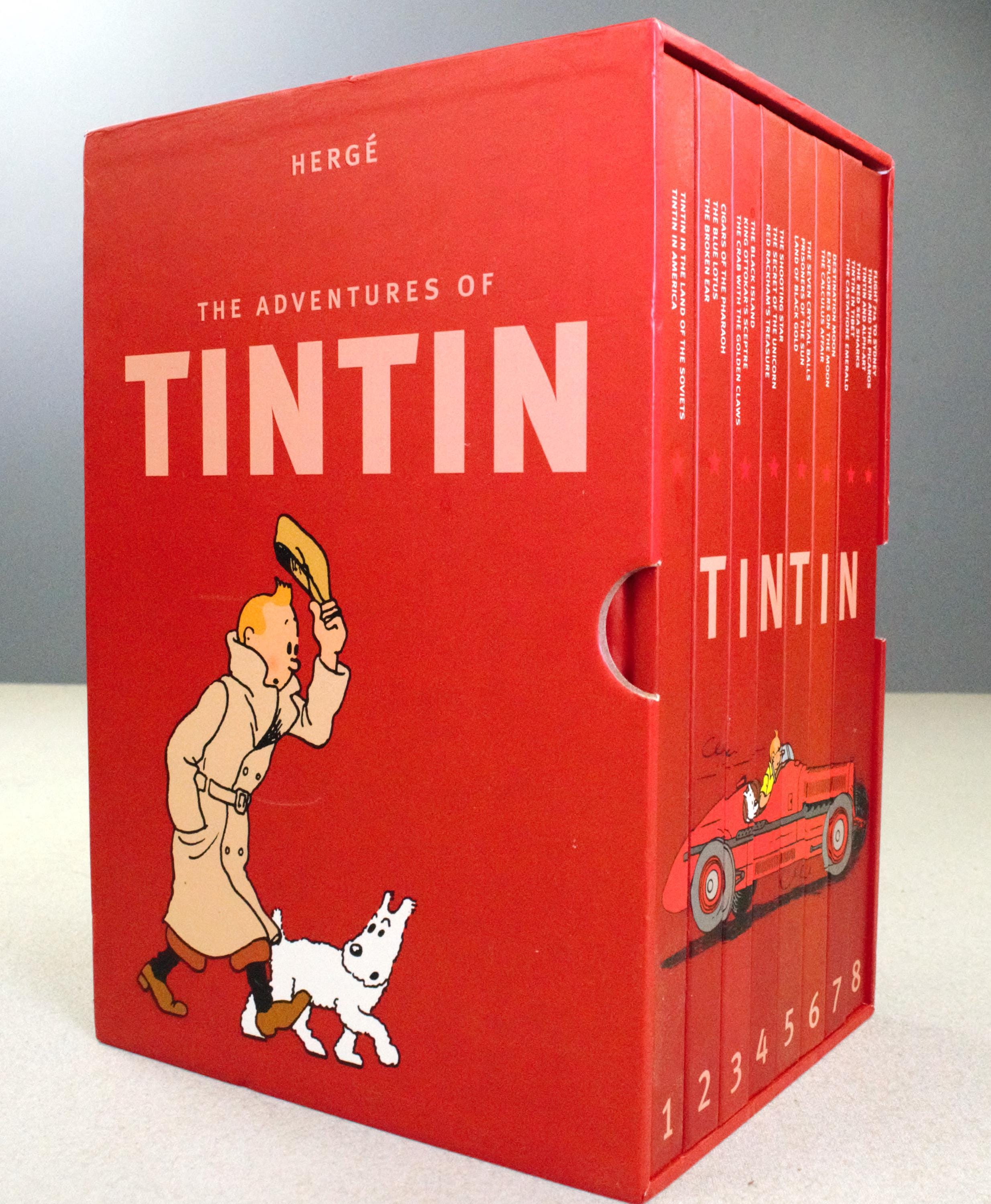 Tintin Books Complete Set - Etsy Canada