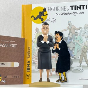 Figurki Tintin Officielle #72 IRMA pokojówka Rzadki model Herge Moulinsart Rysunek