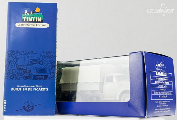 ATLAS TINTIN CAR # 62 Alcazar's Chevrolet Army Truck - Tintin and