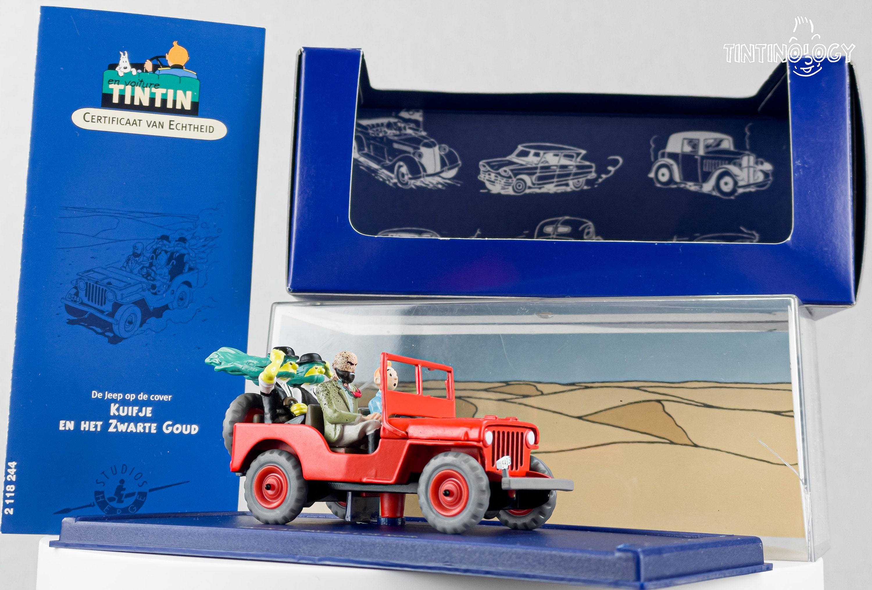 2007 Atlas 1/43 Scale Metal Spirou and Fantasio 1912 De Dion