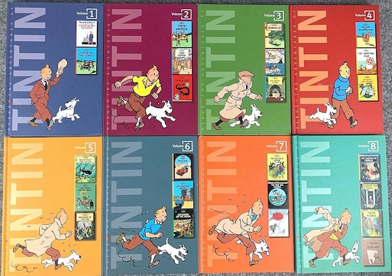 Egmont 2011 A5 3 in 1 Tintin Book Collection Full Set - BUY
