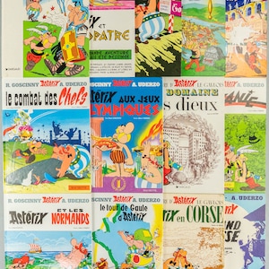 Vintage Asterix French HB Editions #10 - 18 Dargaud / Hachette Comics BUY INDIVIDUALLY
