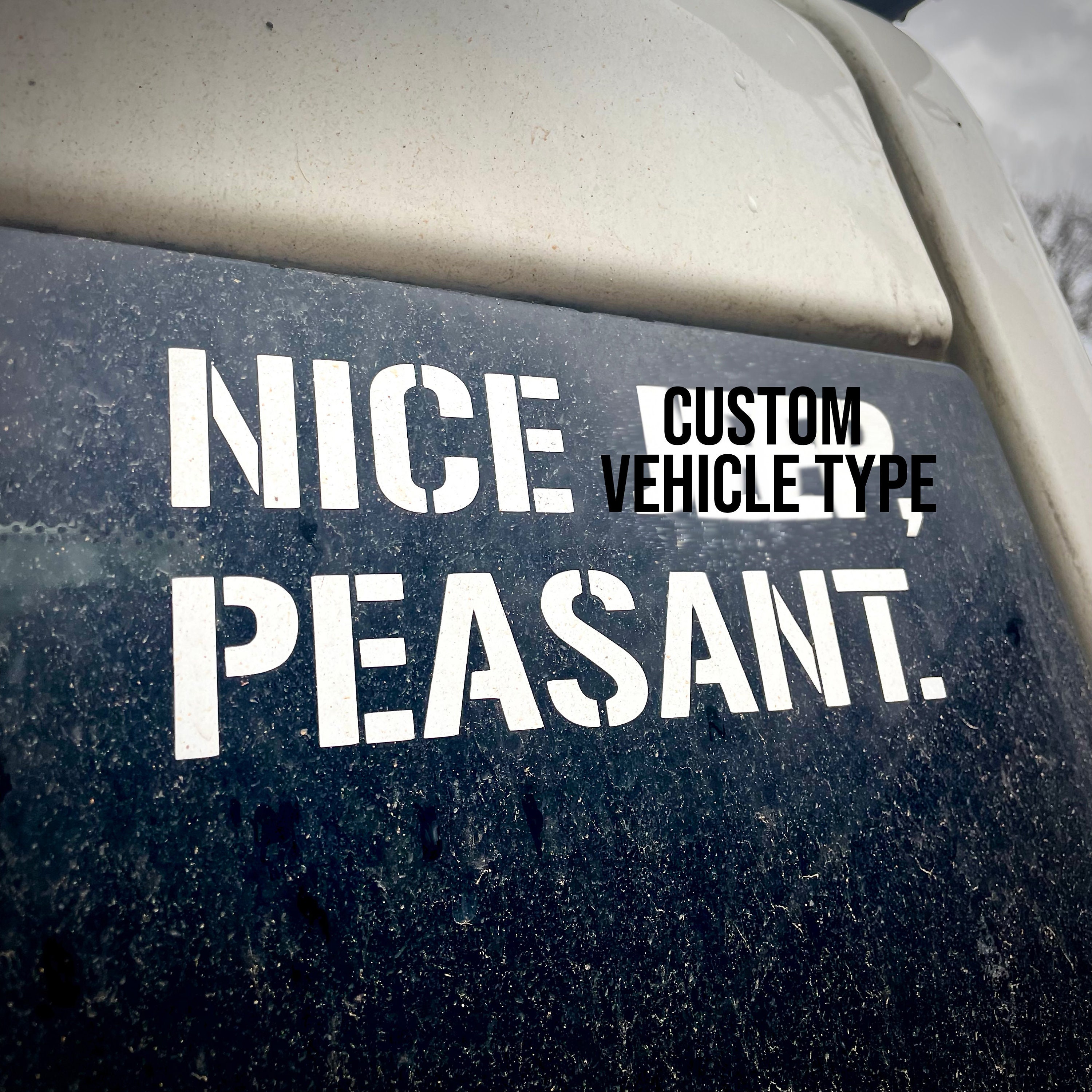 Nice jeep peasant sticker deals