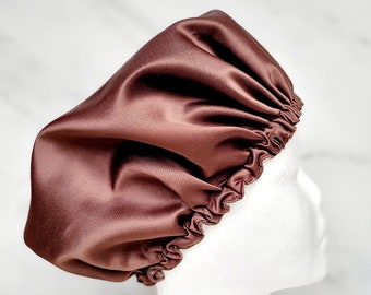 Satin Bonnet Night Cap / Hair Bonnet / Afro Night Cap for Sleeping