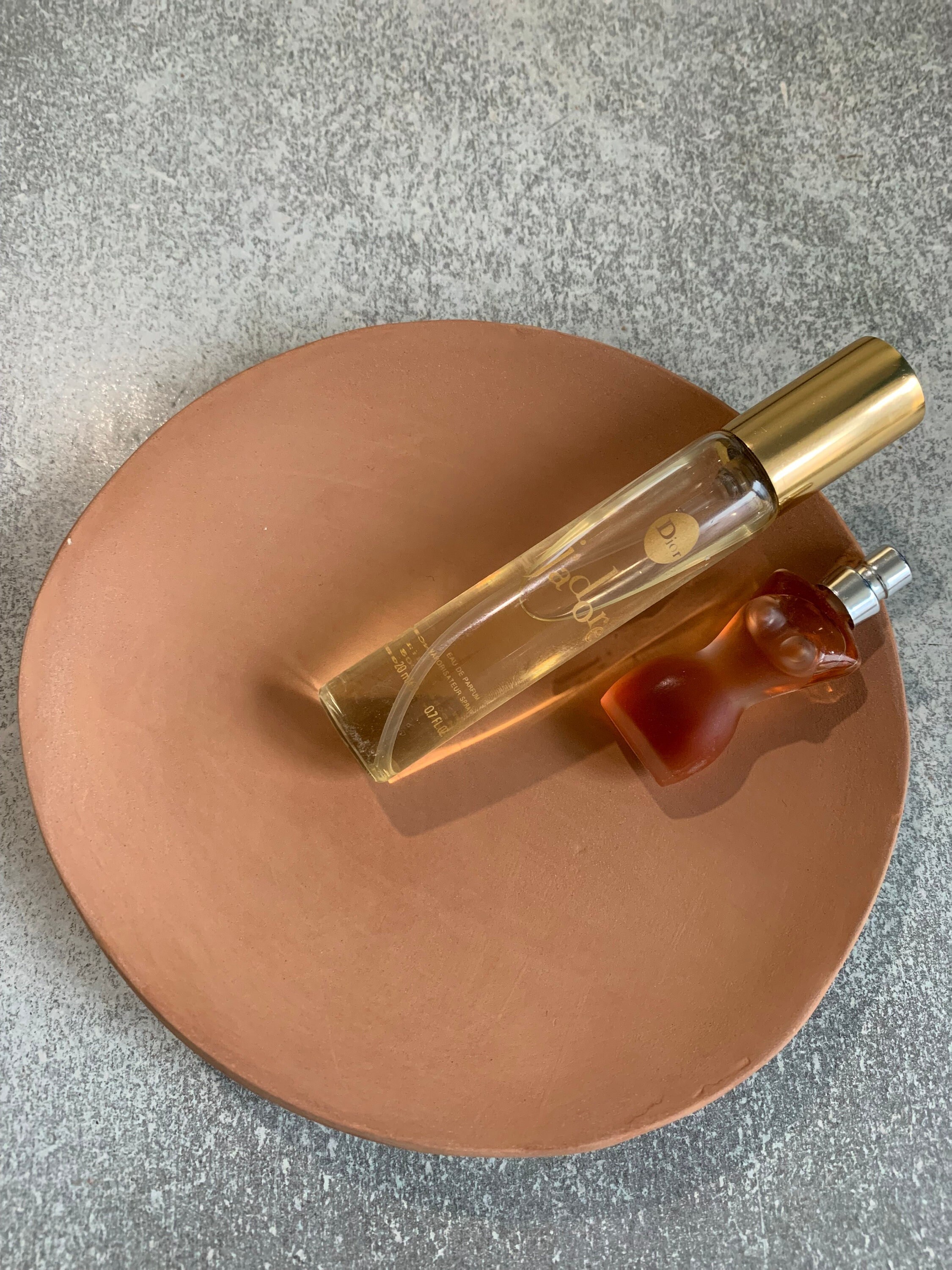 Vide-Poches Terracotta, Simple ou Abstrait.