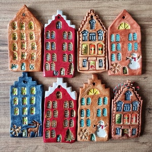 Ceramic christmas ornaments,ceramic christmas tree ornaments , clay christmas tree ornaments