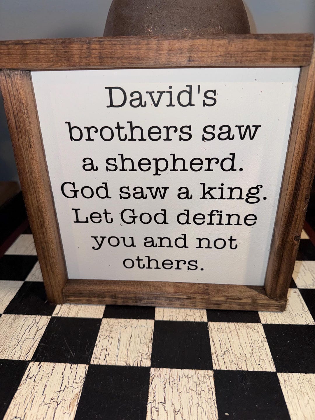 God Defines Me Jesus David King God Define You Sign - Etsy